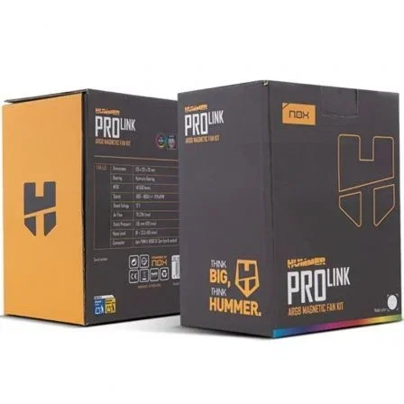 Nox Ventiladores PC Pack 3 Pro Link ARGB 12cm Blancos Nox Ventiladores PC Pack 3 Pro Link ARGB 12cm Blancos